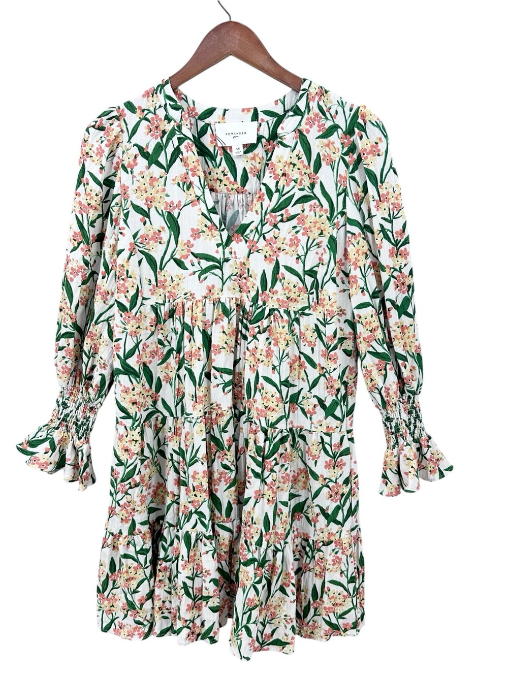 POMANDER PLACE Kenzo Dress Bermuda Blossom Floral Garden Party